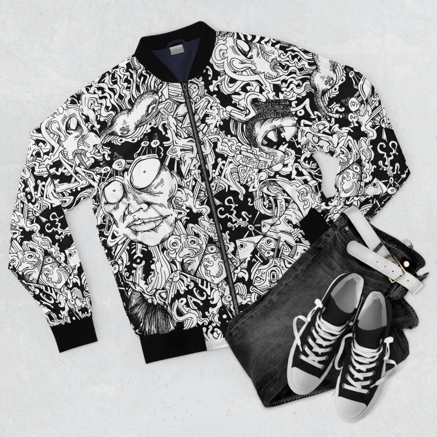 Men's Bomber Jacket - Space Bound