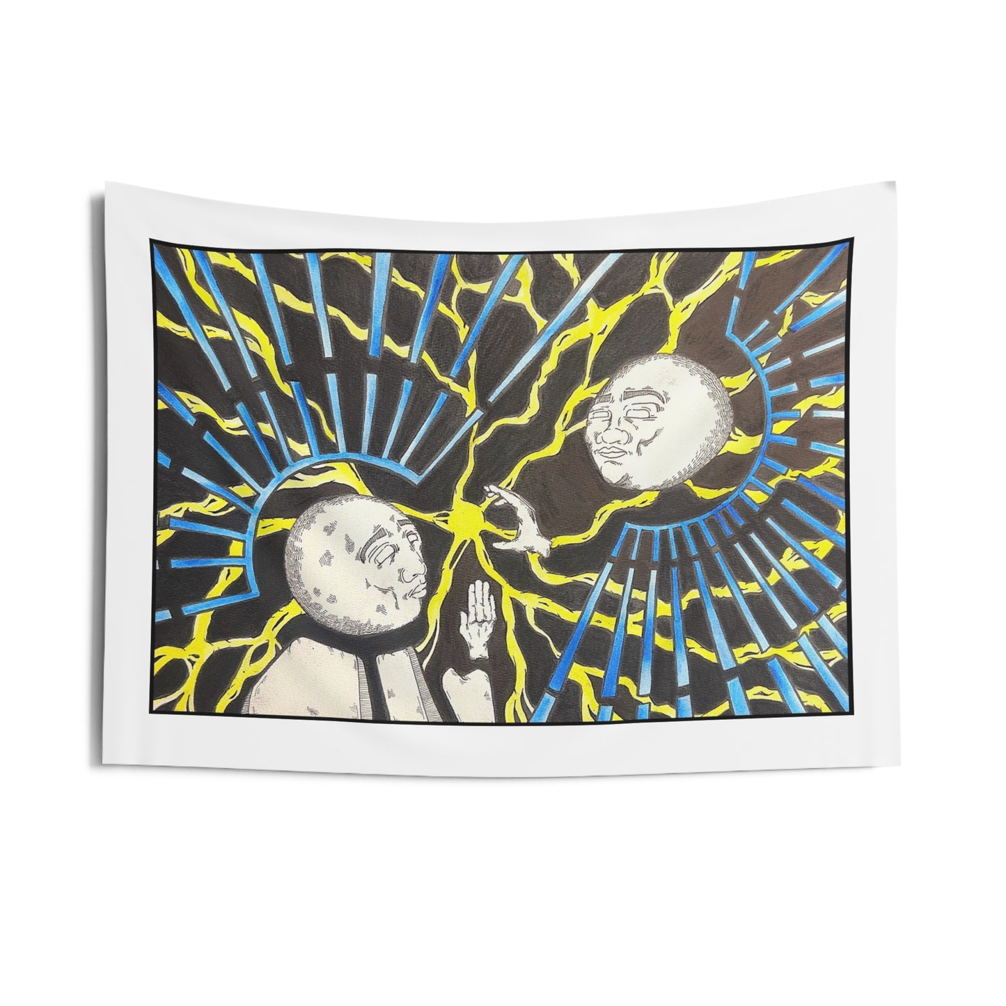 Now you can see Wall Tapestry — Surreal Celestial Art