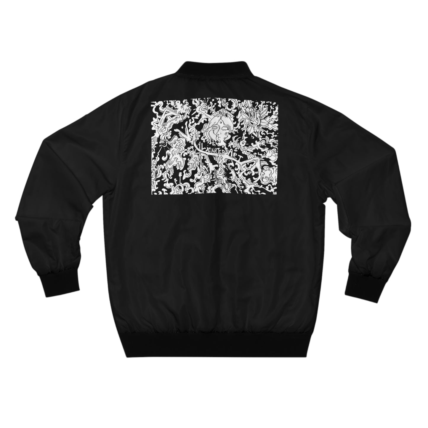 Men's Bomber Jacket - Alienated Art Logo