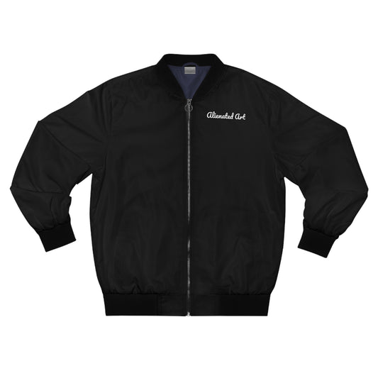 Men's Bomber Jacket - Alienated Art Logo