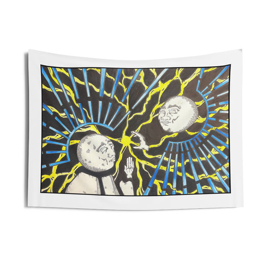 Now you can see Wall Tapestry — Surreal Celestial Art